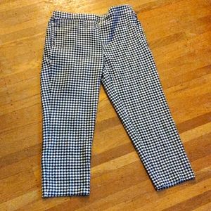 Old Navy Houndstooth pull-on pants. Size 12